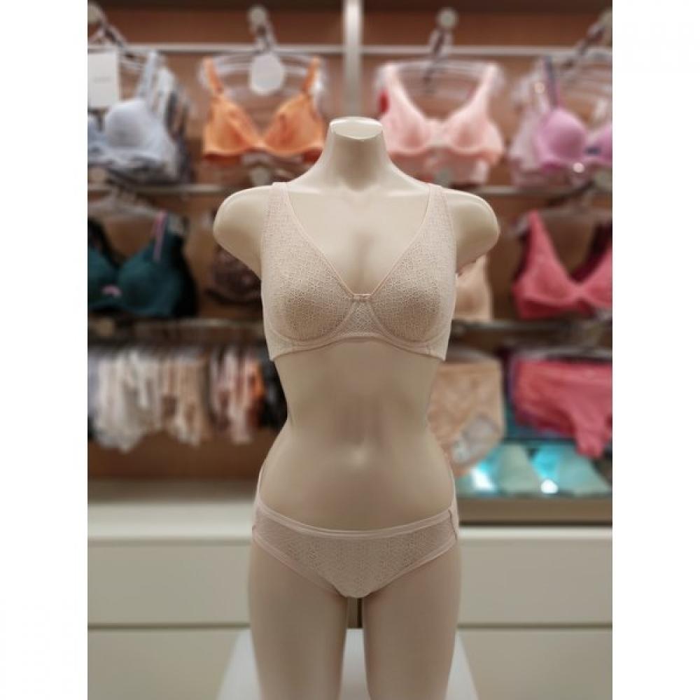 

Barbara LargE Cup C E Skin jaCquard singlE layEr Full Cup Bra Panty sEt Abr4437 85D/100