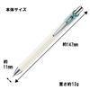 Pentel EnerGel Clena Ballpoint Pen 0.5mm Mint Green 10-pack Black
