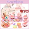 Delightful Pretend Play Kitchen Set With Realistic Food And Dessert Accessories Gift Box