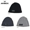 Avirex Knit Cap Beanie Gray (Type A, (Jacquard Knit))
