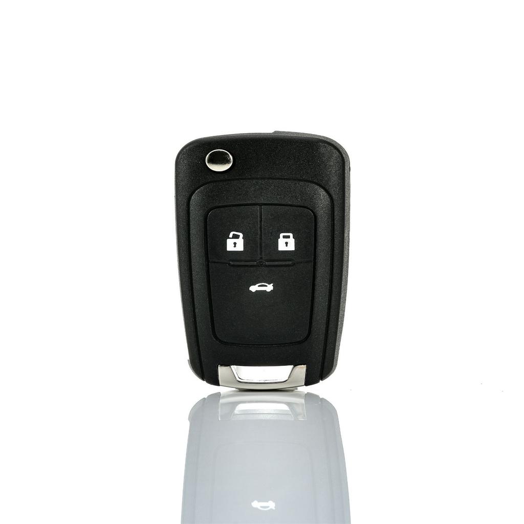 3 Button Flip Key Shell for Opel for Vauxhall for Chevrolet for Buick
