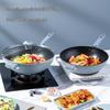 Chuidahuang Guli 32cm Rauchloser Wok