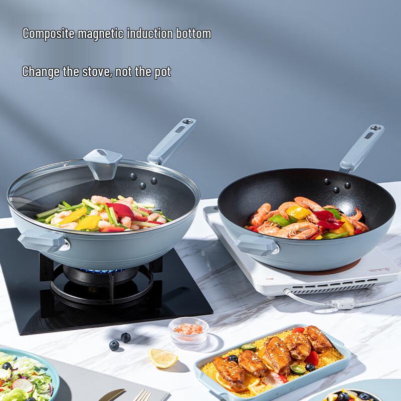 Chuidahuang Guli 32cm Rauchloser Wok