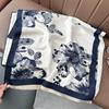 Double-sided petal jacquard imitation cashmere scarf women's leisure atmosphere new high-quality scarf shawl soft and thick
