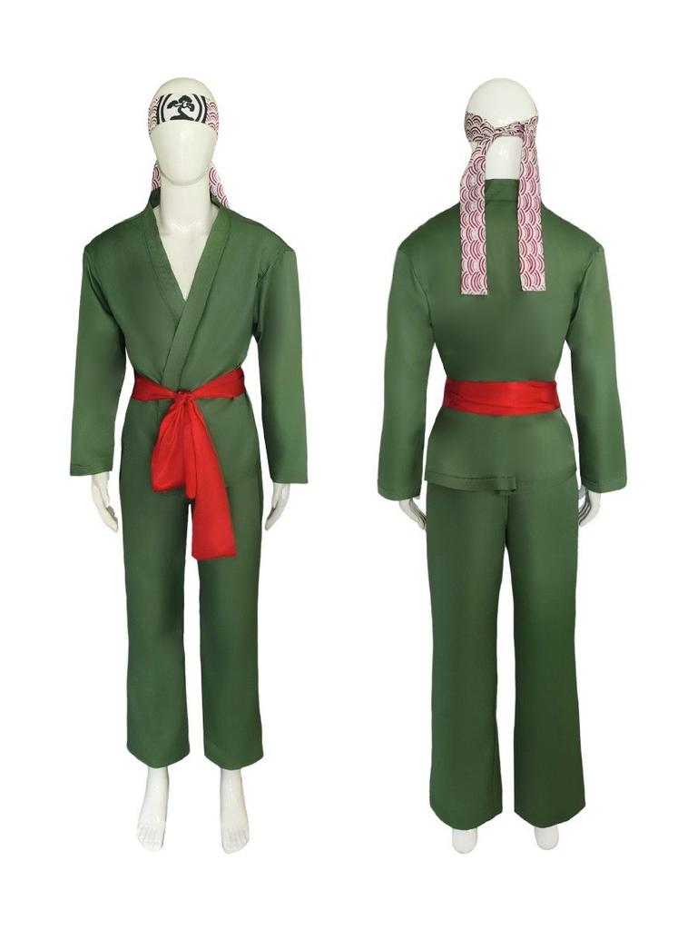 Il Karate Kid Cobra Kai Taekwondo Bambini Cosplay Uniforme da Allenamento Costume