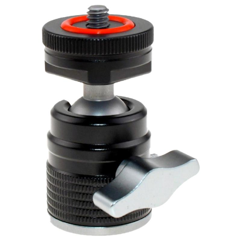 

Portable Camera Tripod with 90° Tilt, 135° Motion, Ballhead for Outdoor Photography