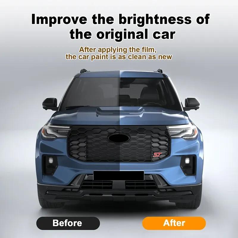 Headlight Rearview B Pillar TPU Protection Film For Ford Explorer 2025 Pre-cut Clear PPF Anti-scratch Invisible Resistant Cover
