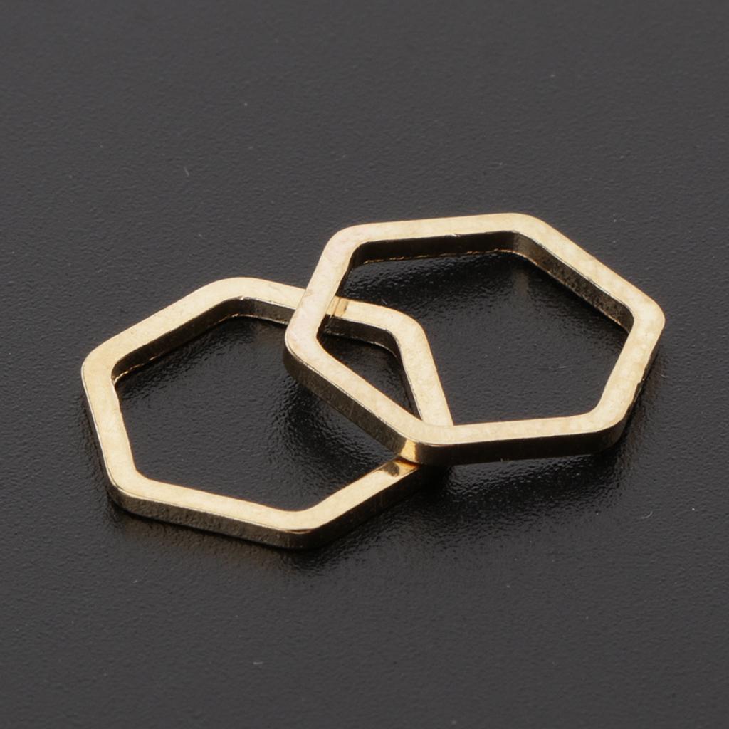 20 kusů kovových přívěsků na výrobu šperků 7x7mm