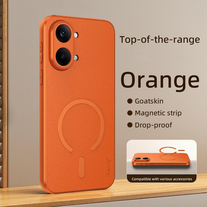 

Шкіряний чохол для телефону зі магнітним кільцем для Poco X8 Pro Max X8 pro POCO F8 Ultra F8 Pro F7 ultra Повноцінний захисний чохол Poco F7 Ultra