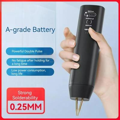 H1 Handheld Spot Welder 4.2V Portable Micro Battery Welding Machine 11 Gears Adjustable Micro Spot Welding Equipment