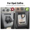 Real Soft Carbon Fiber For Opel Zafira B 2004 2005 2006 2007 2008 2009 2010 LHD Car Automatic Gear Shift Frame Trim Sticker