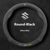 Cat Steering Wheel Cover For Suzuki Ignis Jimny SX4 S-Cross Swift Grand-Vitara Aito Baleno Celerio Ciaz Equator Ertiga Samura