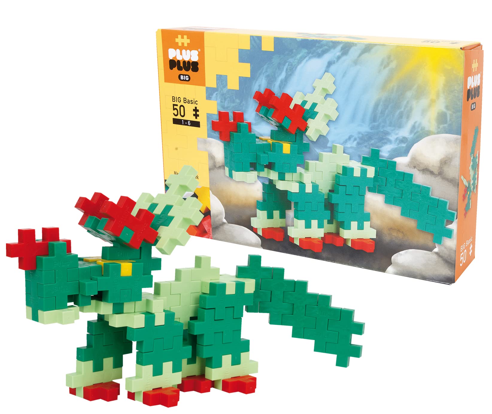 Миди Базовый 50 Динозавры Плюс-Плюс -