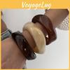 Style Womens Acrylic Ins Irregular Geometric Handmade Bracelet