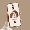 Kawaii Hedgehog Heart Cute Case For ZTE Nubia Red Magic 10 10S 9S 8S 8 9 11 Pro Plus 6 7 6S 7S Pro 5G 6R 10 Air Cover
