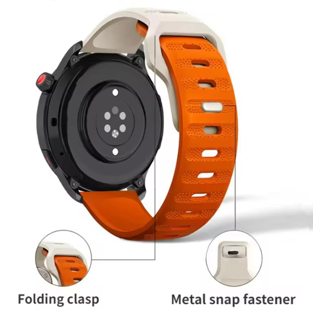 Silicone Sports Strap For Garmin Forerunner 570/Active 6/Venu SQ 3 2Plus Bracelet 20mm 22mm For Samsung Galaxy Watch Series Band