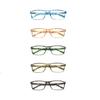 TUREZING Presbyopia Eyeglasses with Flexible Spring Hinge for Ladies and Gentlemen Square Frames High Definition Optical Lenses Presbyopic