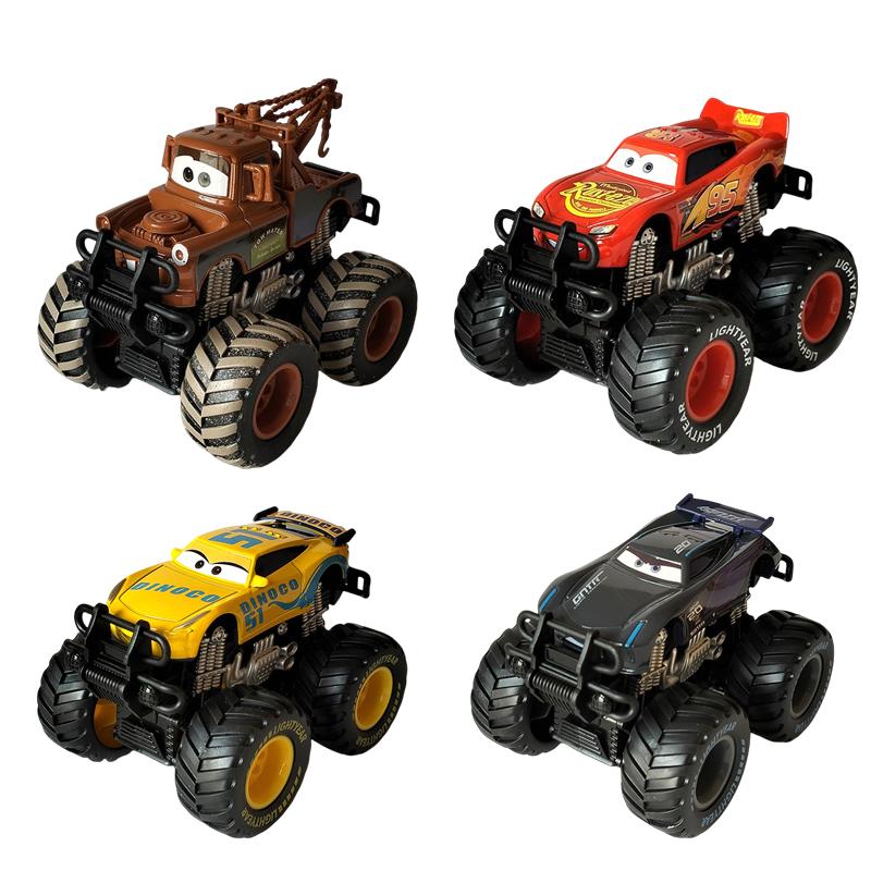 Disney Pixar Mașini Mater Lightning McQueen Jackson Storm Vehicul Offroad cu Roți Mari Mașini cu Mecanism de Întoarcere Modele de Jucării Cadouri de Ziua de Naștere