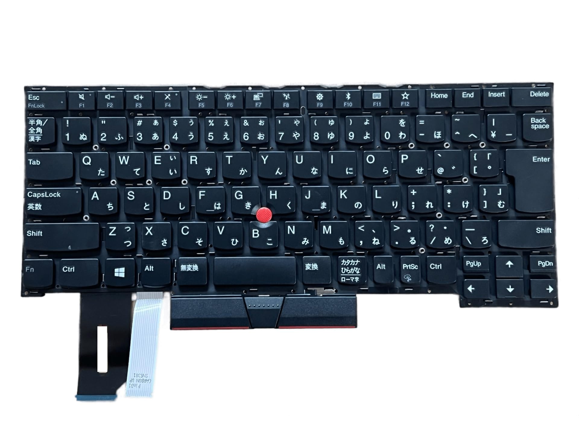 Запасная японская клавиатура для ноутбуков Lenovo ThinkPad T490s/T495s