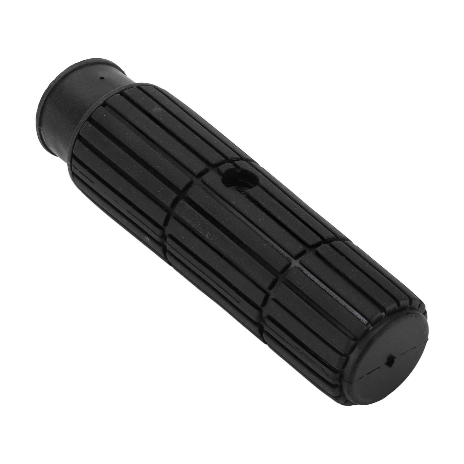 

153mm 6.02in Throttle Steering Handle Grip Black Auto Replacement Parts for Outboard 9.9‑15HP