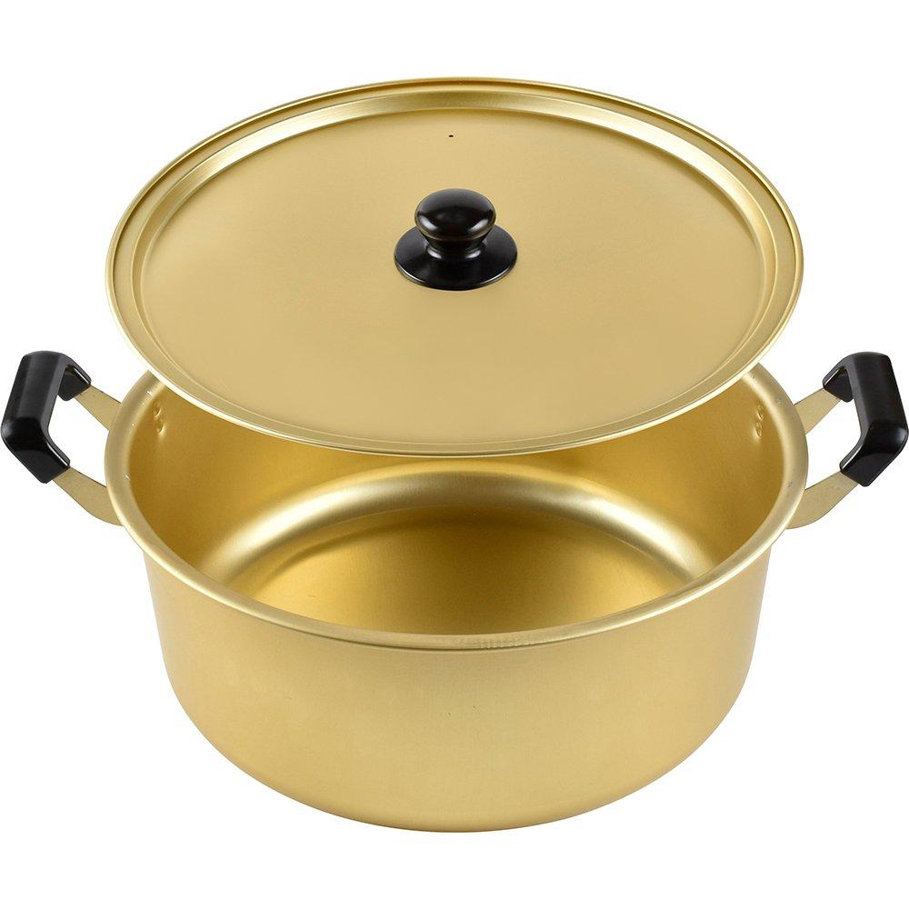 Wahei Freiz Toyomi-an Double-Handled Aluminum Pot, 36cm, Gas Stove Only, Toyomi-an RA-9705