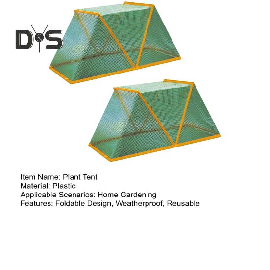 Garden Row Accelerator Plant Tent Foldable Plant Net Cage Greenhouse Cover Raised Garden Beds Plant Protector for Garden Rows Protects Vegetables