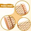 Bamboo Sauna Headrest Pillow Sauna Pillow Smooth Comfortable Handmade Hollow Pillow