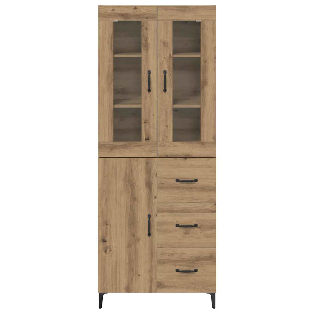 Highboard Artisan Oak 69.5 x 34 x 180 cm Particleboard