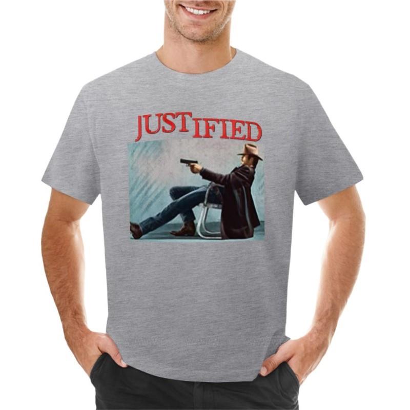 Herren T-Shirt O-Ausschnitt Top T-Shirt Justified T-Shirt Vintage T-Shirt Schwarzes T-Shirt Sommerkleidung Herren Einfarbige T-Shirts