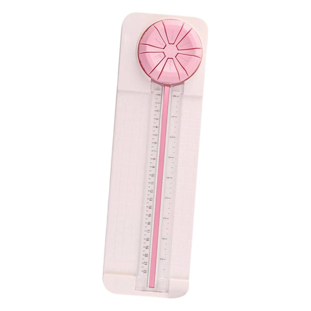 Craft Paper Cutter Lightweight Small Trimmer for Scrapbook Journal DIY Green