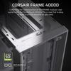 CORSAIR FRAME 4000D Boîtier Modulaire ATX de Taille Moyenne Débit d'air Élevé,InfiniRail Systeme de Montage des Ventilateurs,ASUS