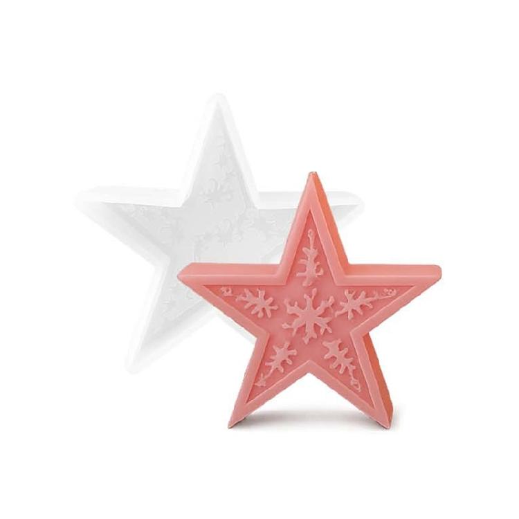 

Versatile Sturdy Silicone Mould for Moon Star Candle Accessory Portable for Artistics and Craft Supplies Lovers 1
