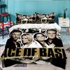 3-teiliges Ace Base Bettwäsche-Set, inklusive 1 Bettbezug und 2 Kissenbezügen. Perfekt für Schlafzimmer, Wohnheim, Große Größe Fan Weihnachtsgeschenk
