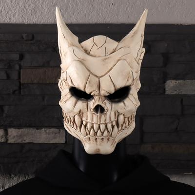 Anime Kaiju No 8 Kafka Hibino Mask Cosplay Schedel Monster Latex Helm Defensiemacht Halloween Carnaval Purim Feest Kostuum Rekwisieten