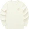 Outdoor Series Comfortable Breathable Long Sleeve T-Shirt Women Tops Cream Off-White L324W008-00NA