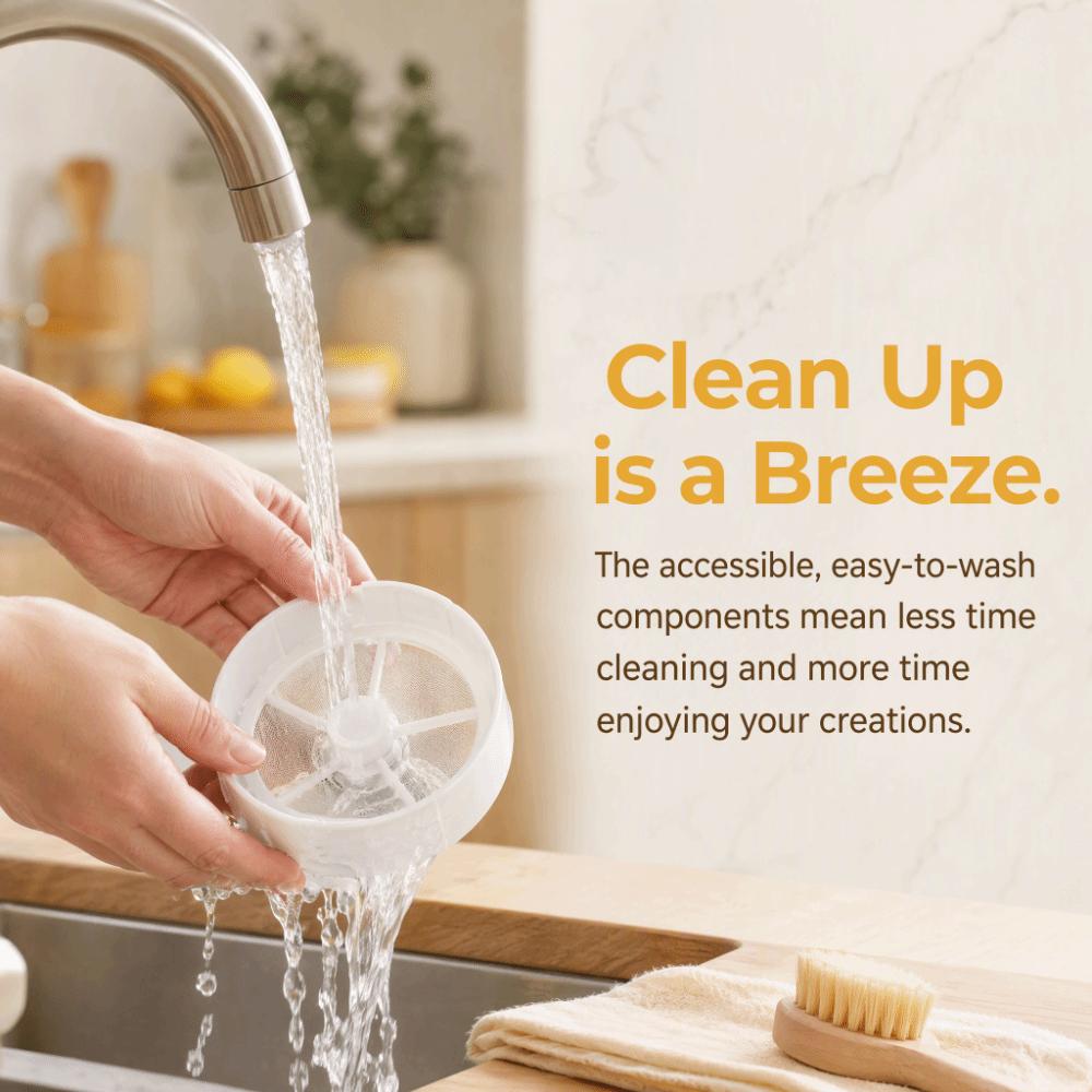 Battery Operated Flour Sifter Stainless Steel Inner Core Flour Strainer Sieve  Home Kitchen