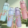 1PC Jethro Tull Retro Band Text Logo Print 750ml Portable Sports Water Bottle Leakproof Gym Outdoor Travel Drink Cup