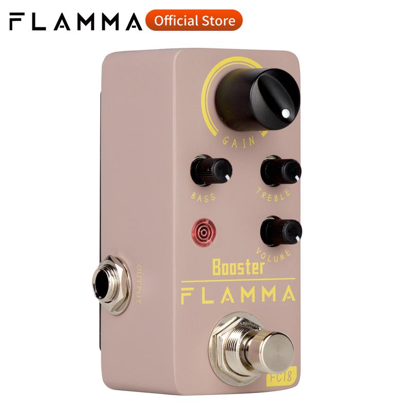 FLAMMA FC18 Clean Booster Guitar Effects Pedal True Bypass Circui Guitar Processor Accessories