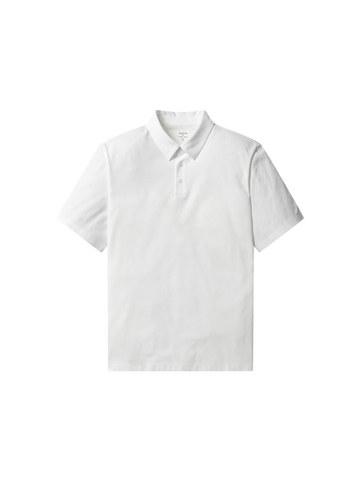 Polhaem Men'S Pique Sorona Collared Short Sleeve Tee_Phg2Tt1720