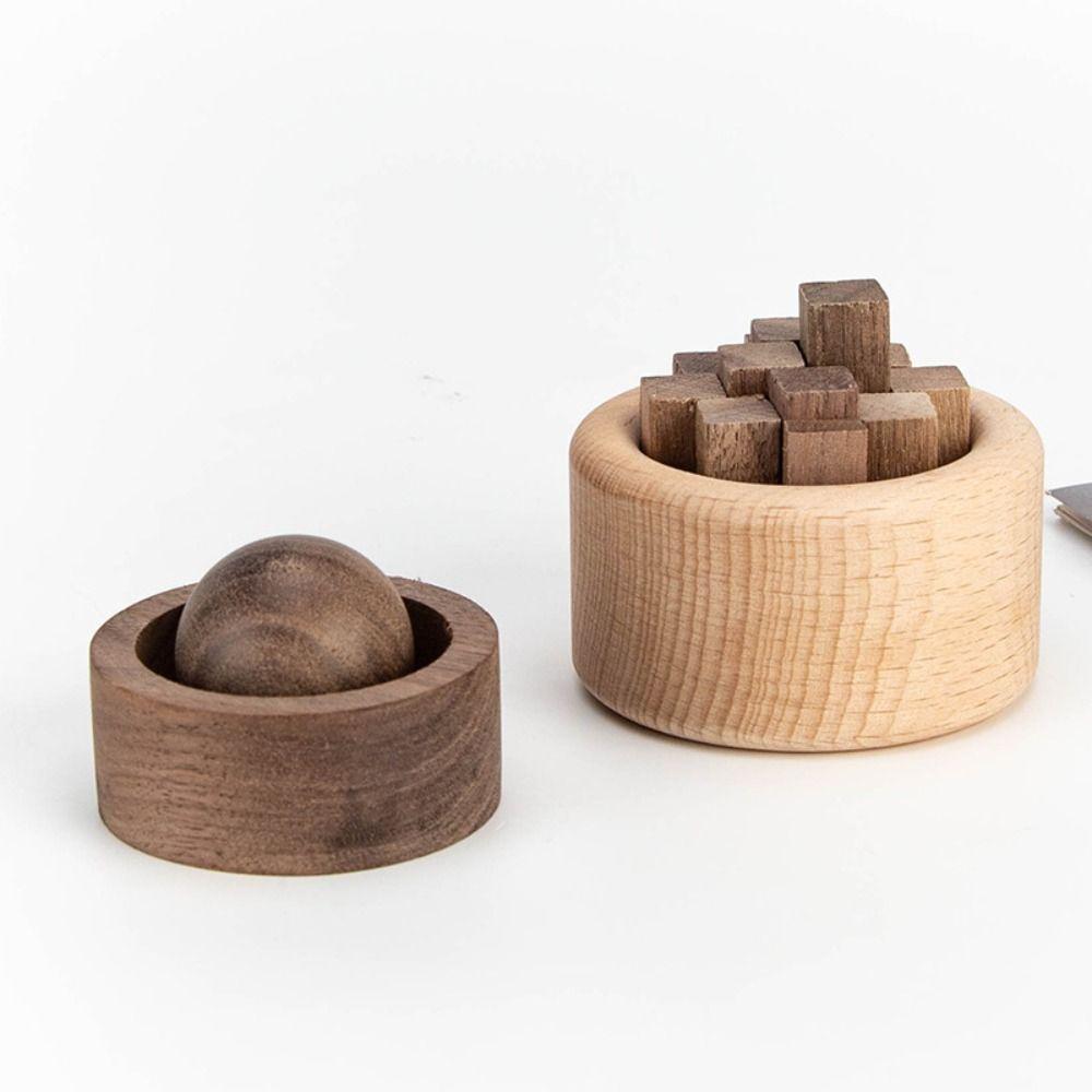 Flüchtige Aromatherapie Diffusorkugeln Nachfüllbar Einzigartige Holz-Ätherischöl-Diffusoren Kreatives DIY