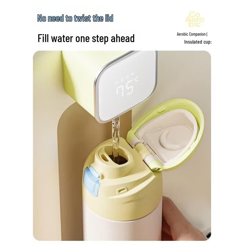 SUPOR 316L Stainless Steel Insulated Straw Bottle