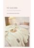 Solid Color Thickened Fleece Blanket – Cozy, Warm, and Perfect for Office Naps and Seasonal Gifts