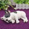 Simulated Bulldog French Model Tabletop Figurine Micro Decoration Landscape