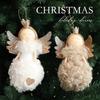 Christmas Angel Girl Plush Ornament With Cute Cartoon Design For Holiday Decor