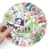 Ghostbusters Graffiti Stickers: 50 Creative DIY Laptop & Suitcase Decals