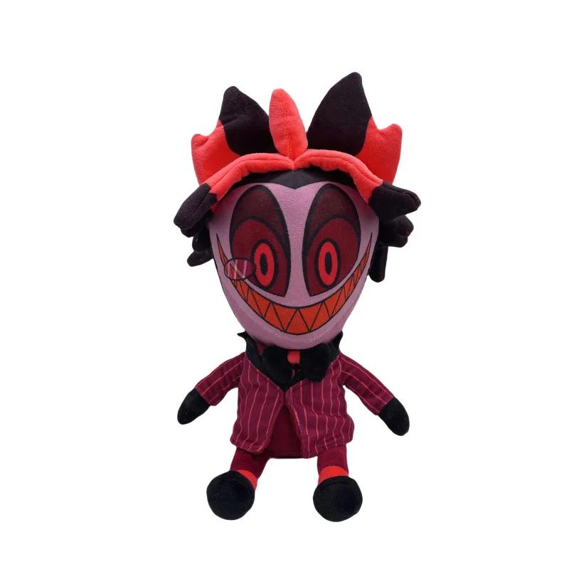 Poupée Peluche Ange Poussière Alastor Drôle 30cm Poupées Collection Fans TV Peluches Douces Remplies Carton Cadeaux Anniversaire Noël Fille Garçon 25-35cm