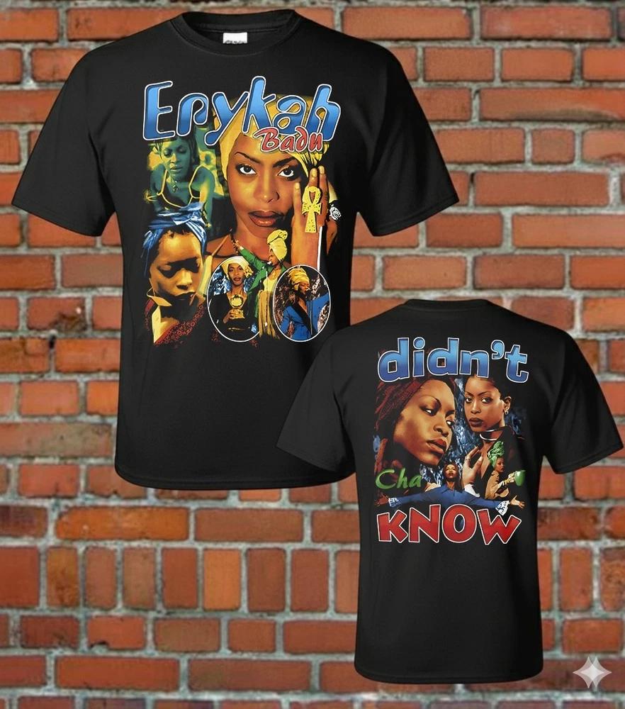 ERYKAH Bootleg Graphic TShirt S
