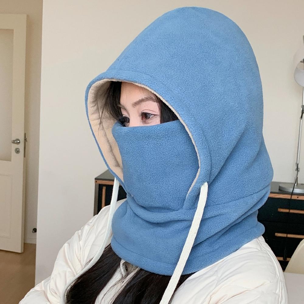 New Style Unisex Winter Warm Balaclava Hat With Mask Neck Protection Windproof Cap Fur Warm Hat For Men Women Winter Hat