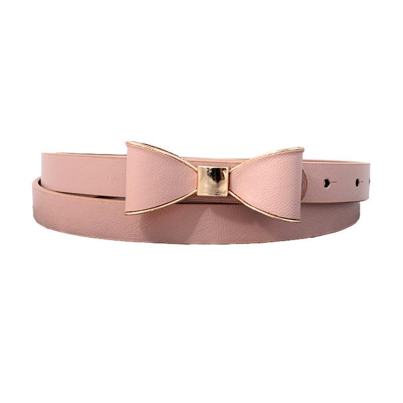Candy Butterfly Colored Bow Women Slimming Waistband Dress Decoration Belts