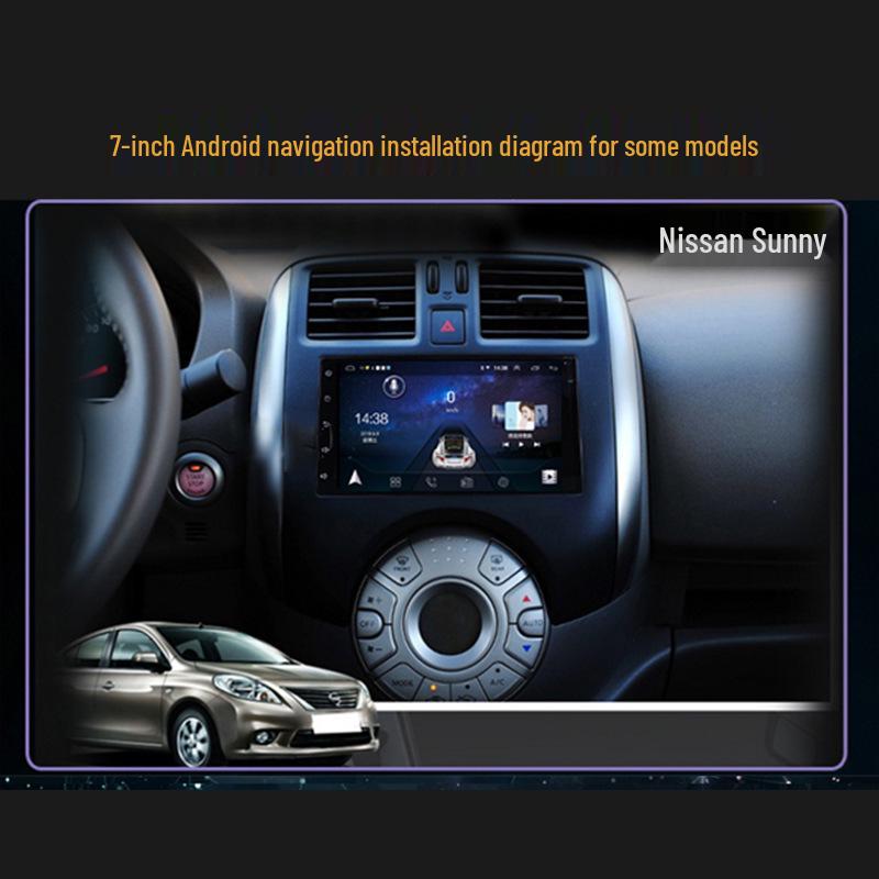 7" HD Voice-Controlled Dashcam and Navigation Display